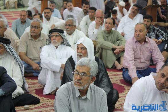 بالصور: صلاة الجمعة في مدينة الناصرية