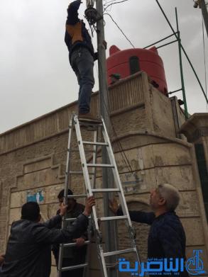 اتصالات ذي قار تصلح اعطالا في كابلات الحوكمة الالكترونية