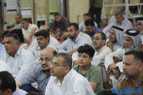 بالصور: صلاة الجمعة في مدينة الناصرية