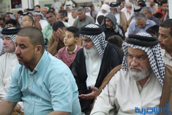 بالصور: صلاة الجمعة في مدينة الناصرية
