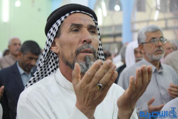بالصور: صلاة الجمعة في مدينة الناصرية