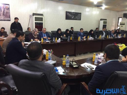 مجلس ذي قار يعقد اجتماعه الدوري لبحث ملف الايرادات الداخلية وازمة المياه - تقرير مصور -