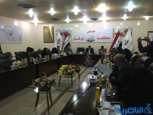 مجلس ذي قار يعقد اجتماعه الدوري لبحث ملف الايرادات الداخلية وازمة المياه - تقرير مصور -