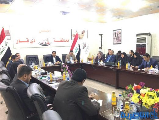 مجلس ذي قار يعقد اجتماعه الدوري لبحث ملف الايرادات الداخلية وازمة المياه - تقرير مصور -
