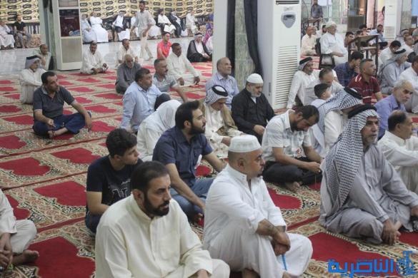 بالصور:صلاة الجمعة في مدينة الناصرية 