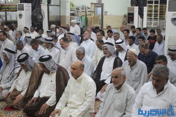بالصور:صلاة الجمعة في مدينة الناصرية 