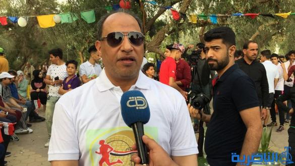 بالصور:انطلاق ماراثون اور الجماهيري في الناصرية 