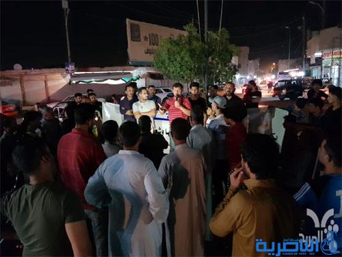       تجدد التظاهر في ذي قار رفضاً لمشروع الخصخصة