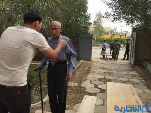 بالصور:الساعات الاولى من انطلاق التصويت العام في احد مراكز الناصرية الانتخابية