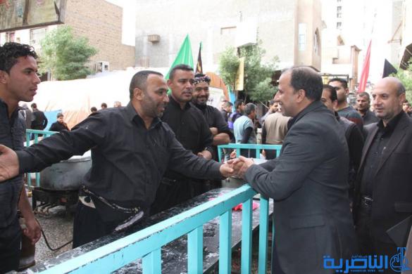 محافظ ذي قار يتفقد مواكب محافظة ذي قار في كربلاء المقدسة- تقرير مصور -