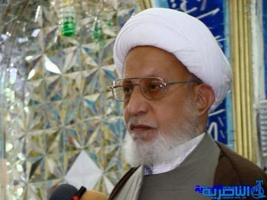  بيان اية الله الشيخ الناصري عن التفجيرات الارهابية التي ضربت محافظة ذي قار