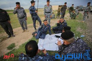 بالصور.. لحظة دخول القوات الأمنية الى ناحية العلم