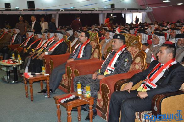 قبيلة بني سعيد في الناصرية تعقد مؤتمرا لدعم الجيش والحشد الشعبي - تقرير مصور -