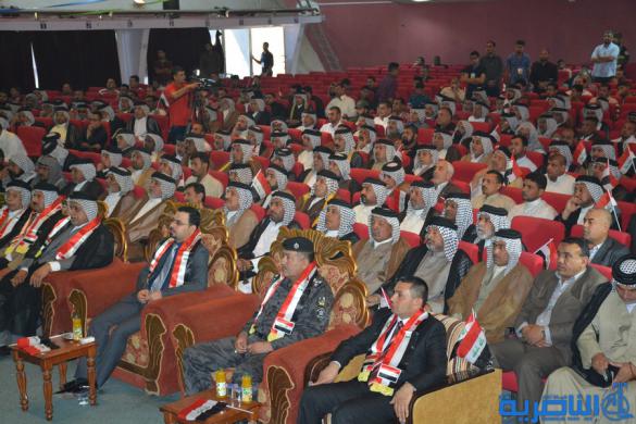 قبيلة بني سعيد في الناصرية تعقد مؤتمرا لدعم الجيش والحشد الشعبي - تقرير مصور -
