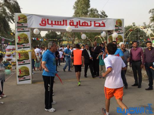 بالصور:انطلاق ماراثون اور الجماهيري في الناصرية 