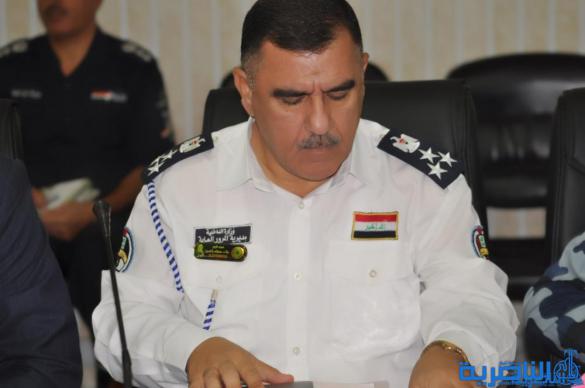 مرور ذي قار تنفذ حملة لضبط المركبات غير المرقمة ، وتحتجز 18 مركبة في اول يوم 