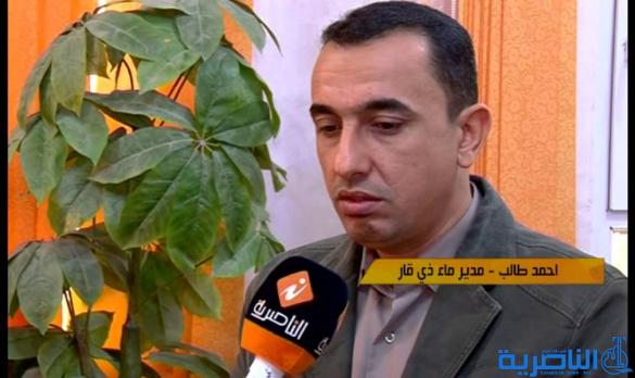 ماء ذي قار تشارك بتامين مياه الشرب للمواكب الحسينية في كربلاء