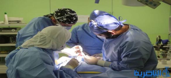 فريق طبي يجري عملية جراحية نوعية لرفع ورم من الدماغ في الناصرية