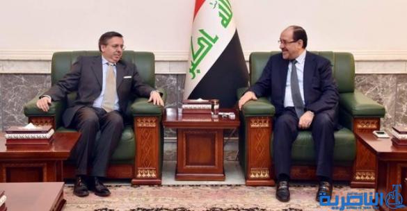 المالكي يدعو الى دخول الشركات الإيطالية للعمل والاستثمار في العراق