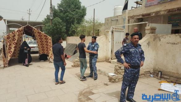 بالصور:ابناء سوق الشيوخ يدلون باصواتهم في يوم التصويت العام