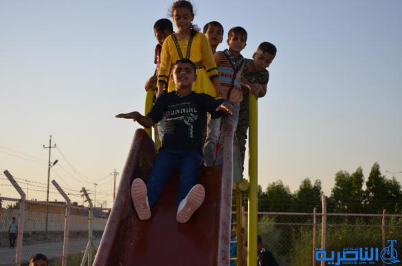 بالصور:كيف قضى اطفال قلعة سكر اول ايام عيد الاضحى المبارك