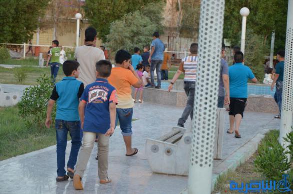 بالصور:كيف قضى اطفال قلعة سكر اول ايام عيد الاضحى المبارك