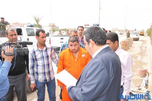 شرطة ذي قار تجري كشف الدلالة لفرقة استطلاع إرهابية متورطة بتفجيرات الناصرية - تقرير مصور -