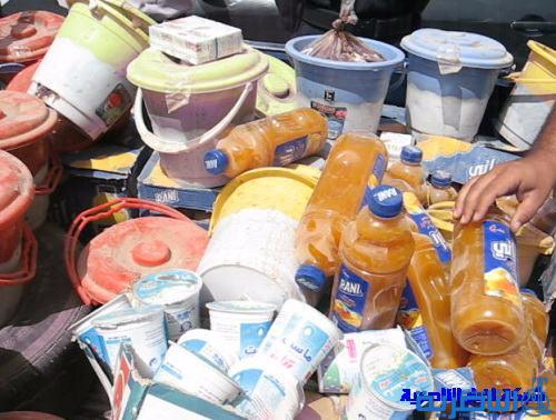اتلاف اكثر من طن من المواد الغذائية منتهية الصلاحية في قضاء الشطرة