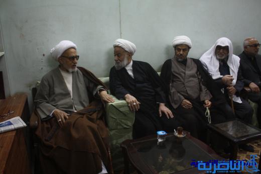 الشيخ الناصري يعزي بوفاة العلامة المجاهد الشيخ محمد مهدي الاصفي 