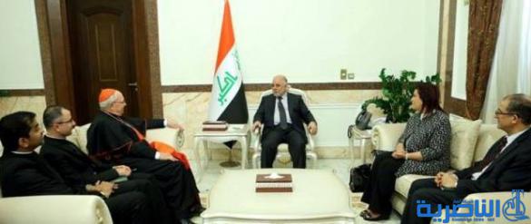  العبادي يوجه دعوة لبابا الفاتيكان لزيارة العراق