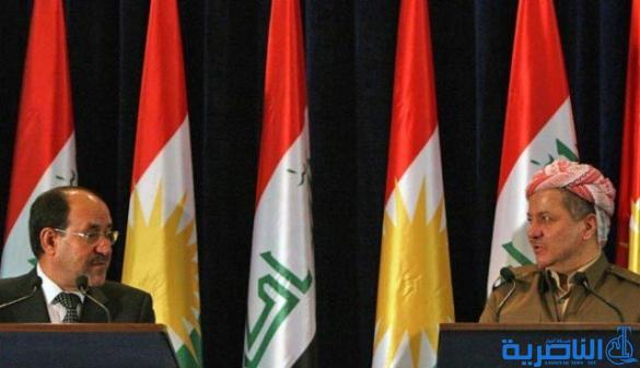 المالكي: البارزاني يحلم بدولة كردستان الكبرى في تركيا وإيران والعراق