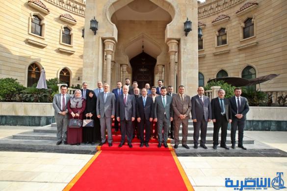 بالصور:لقاء وفد محافظة ذي قار برئيس الجمهورية برهم صالح