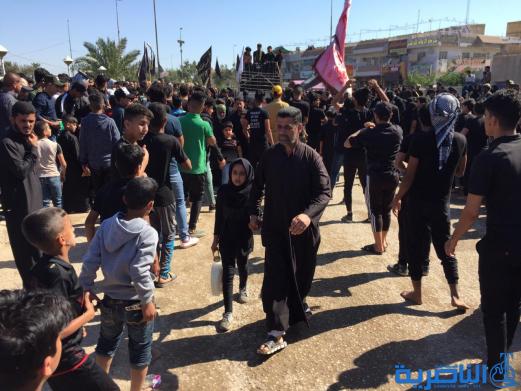 بالصور:ابناء الناصرية يحييون ذكرى شهادة الامام الكاظم عليه السلام