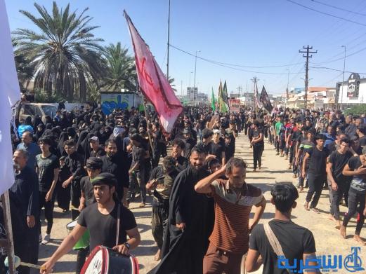 بالصور:ابناء الناصرية يحييون ذكرى شهادة الامام الكاظم عليه السلام