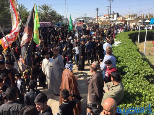 بالصور:ابناء الناصرية يحييون ذكرى شهادة الامام الكاظم عليه السلام