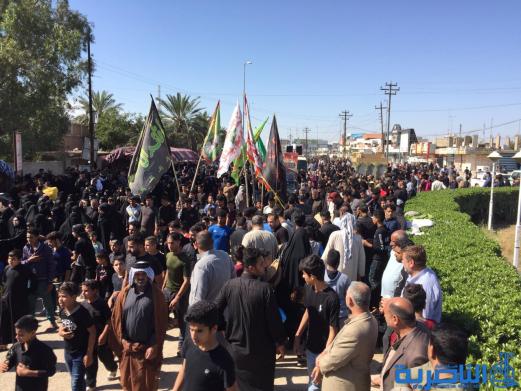 بالصور:ابناء الناصرية يحييون ذكرى شهادة الامام الكاظم عليه السلام