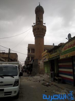 بالصور : الشطرة تهدم مسجدا عمره اكثر من مائة وسط استياء شعبي