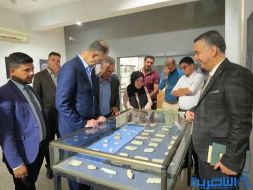 متحف الناصرية يتلقى وعدا من وزير الثقافة بتزويده بقطع اثرية جديدة