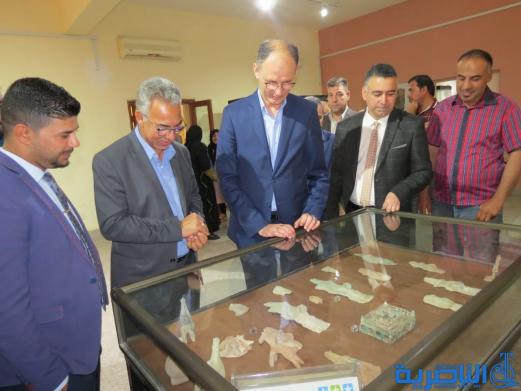 متحف الناصرية يتلقى وعدا من وزير الثقافة بتزويده بقطع اثرية جديدة