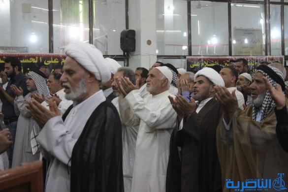 بالصور:صلاة الجمعة في مدينة الناصرية 
