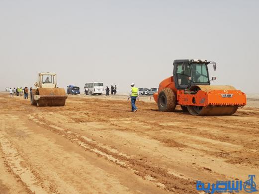 محافظ ذي قار يتفقد اعمال المباشرة بمشروع الممر الثاني للطريق السريع الدولي - تقرير مصور-