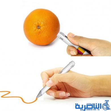 القلم العجيب يمتص اللون من أي شيء في الطبيعة
