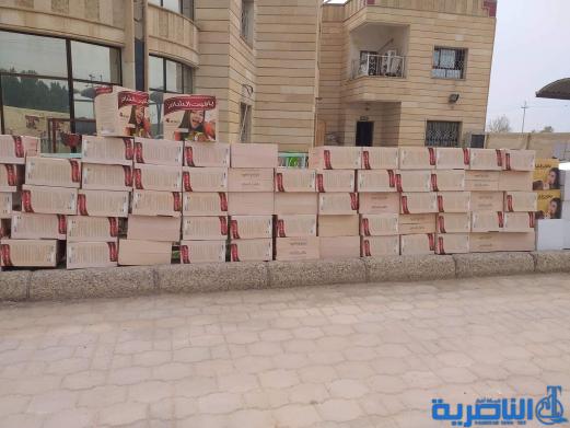 سوق الشيوخ تصادر طنا من &quot;الكيك&quot; منتهي الصلاحية