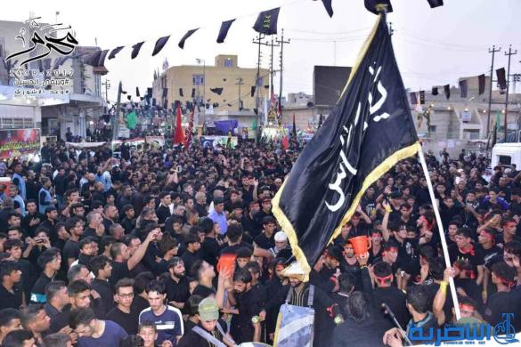 بالصور:المواكب الحسينية تحيي ذكرى النهضة الحسينية في قلعة سكر