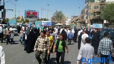 بالصور.. كربلاء في يوم عرفة