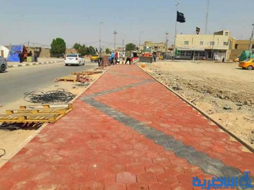 الناصري يعلن افتتاح الطريق الحولي خلال الايام القليلة المقبلة