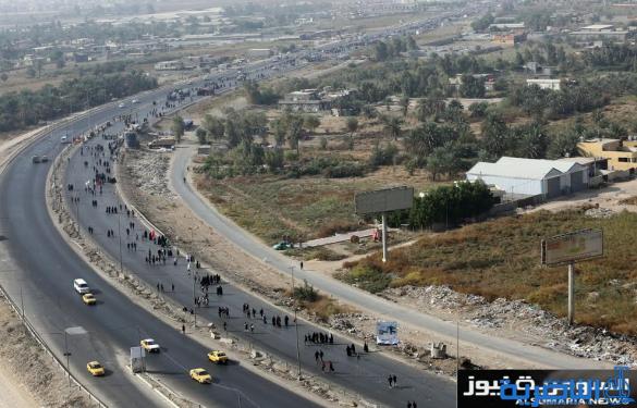  بالصور.. حشود مليونية تزحف صوب كربلاء