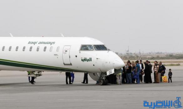 مطار الناصرية الدولي يواصل عمله رغم موجة الغبار 