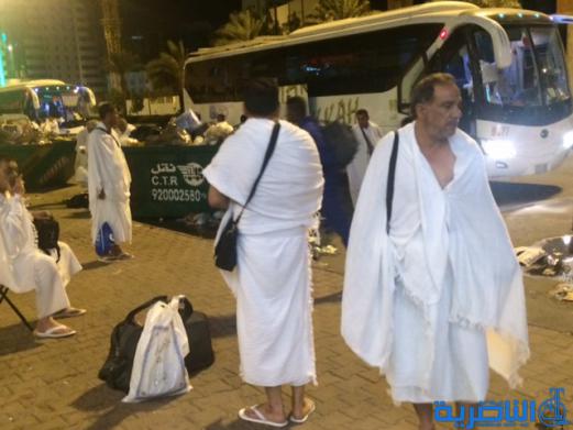 بالصور : حجاج ذي قار يصلون المسجد الحرام في مكة المكرمة _تقرير مصور_