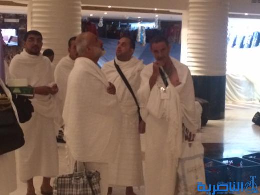 بالصور : حجاج ذي قار يصلون المسجد الحرام في مكة المكرمة